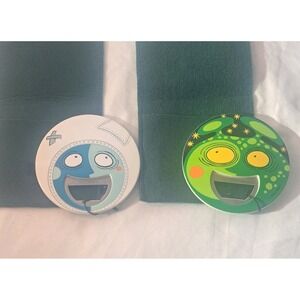 Vintage Ritzenhoff Double Sided Face Beer Bottle Opener A Hellmich Germany NEW